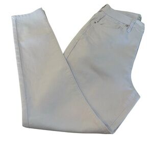 FASHION NOVA Women ‘s White 5 Pocket Style Jeans Size 11 Stretchy Material